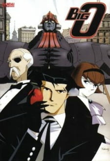 Смотреть онлайн Аниме сериал Большой О 1999. Постер Большой О 1999