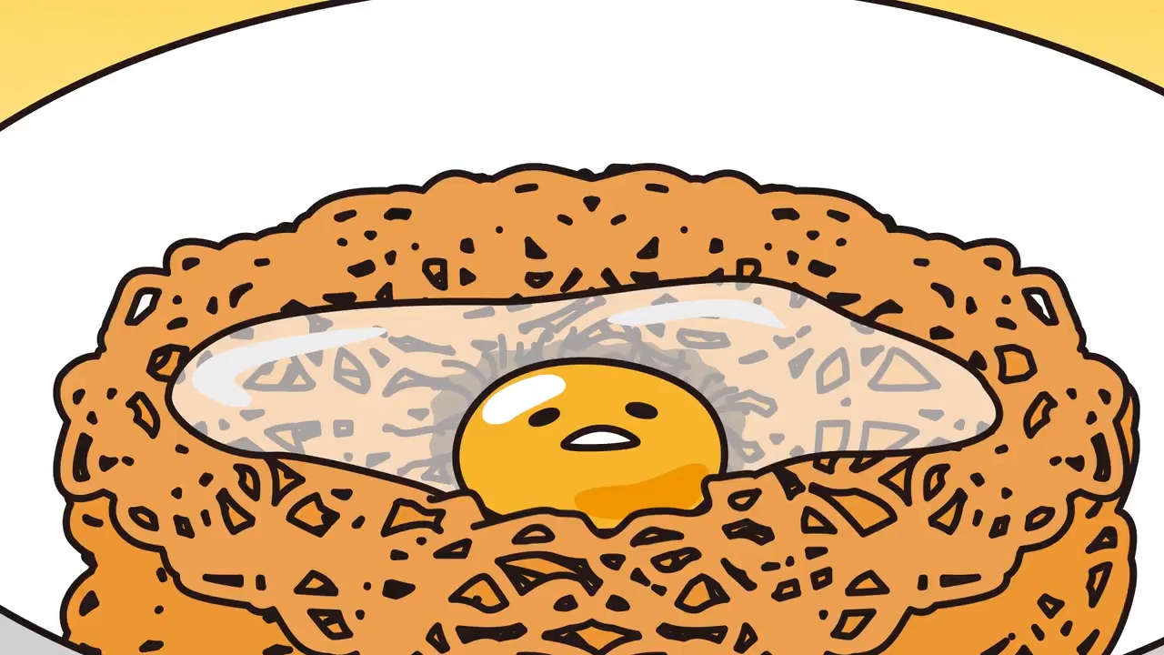 Chikin Ramen x Gudetama / Аниме