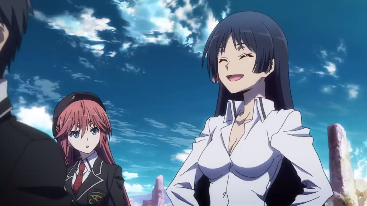 Trinity Seven Movie 2: Heavens Library to Crimson Lord / Аниме