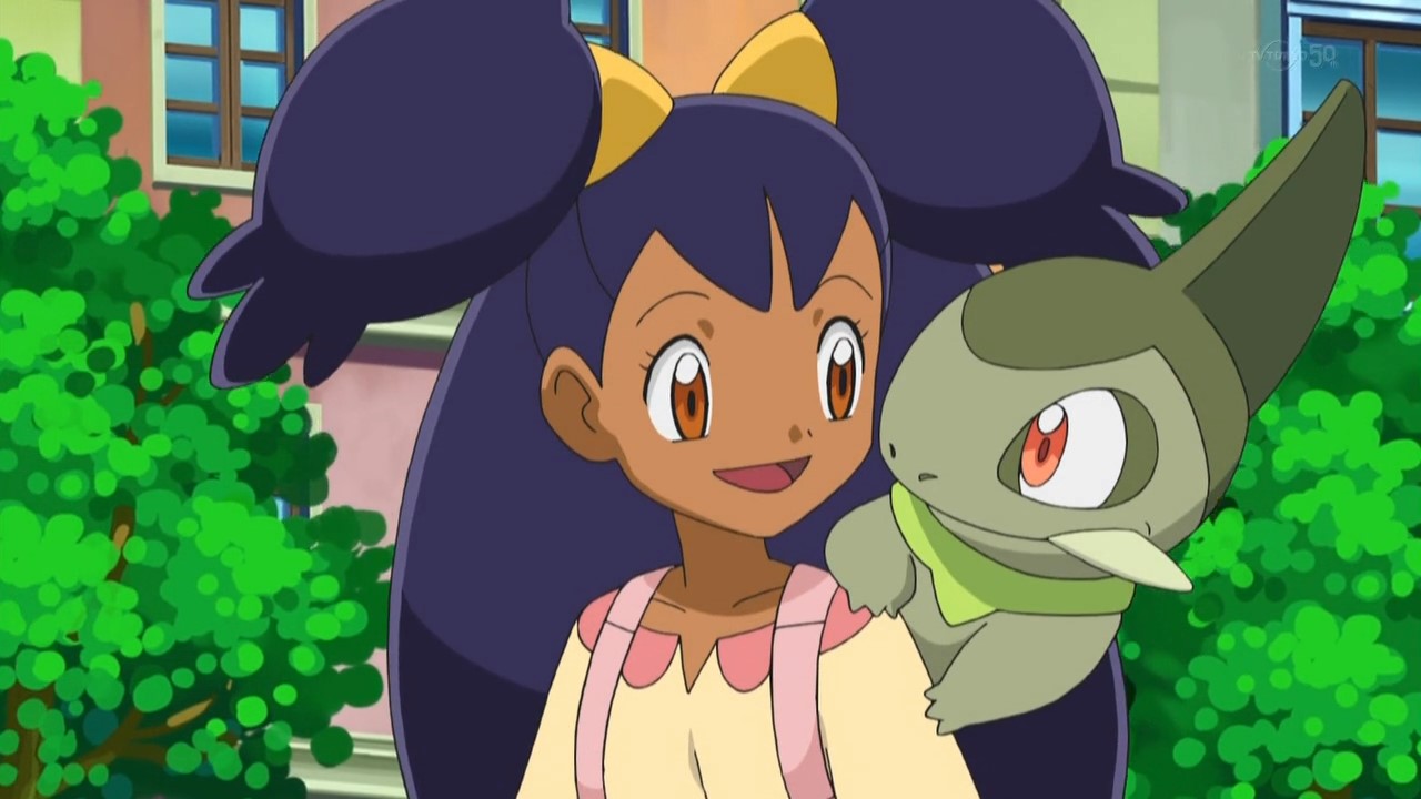 Pokemon Best Wishes! Season 2: Decolora Adventure - Iris vs. Ibuki! Dragon  Master e no Michi!! / Аниме