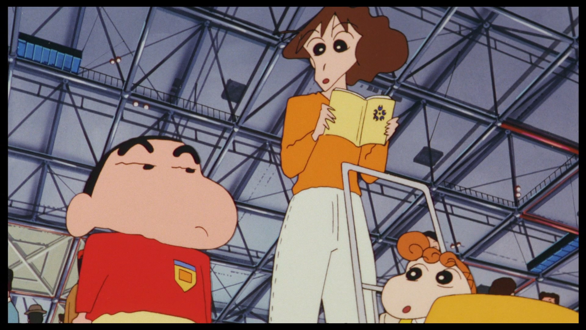 Crayon Shin-chan Movie 09: Arashi wo Yobu Mouretsu! Otona Teikoku no  Gyakushuu / Аниме