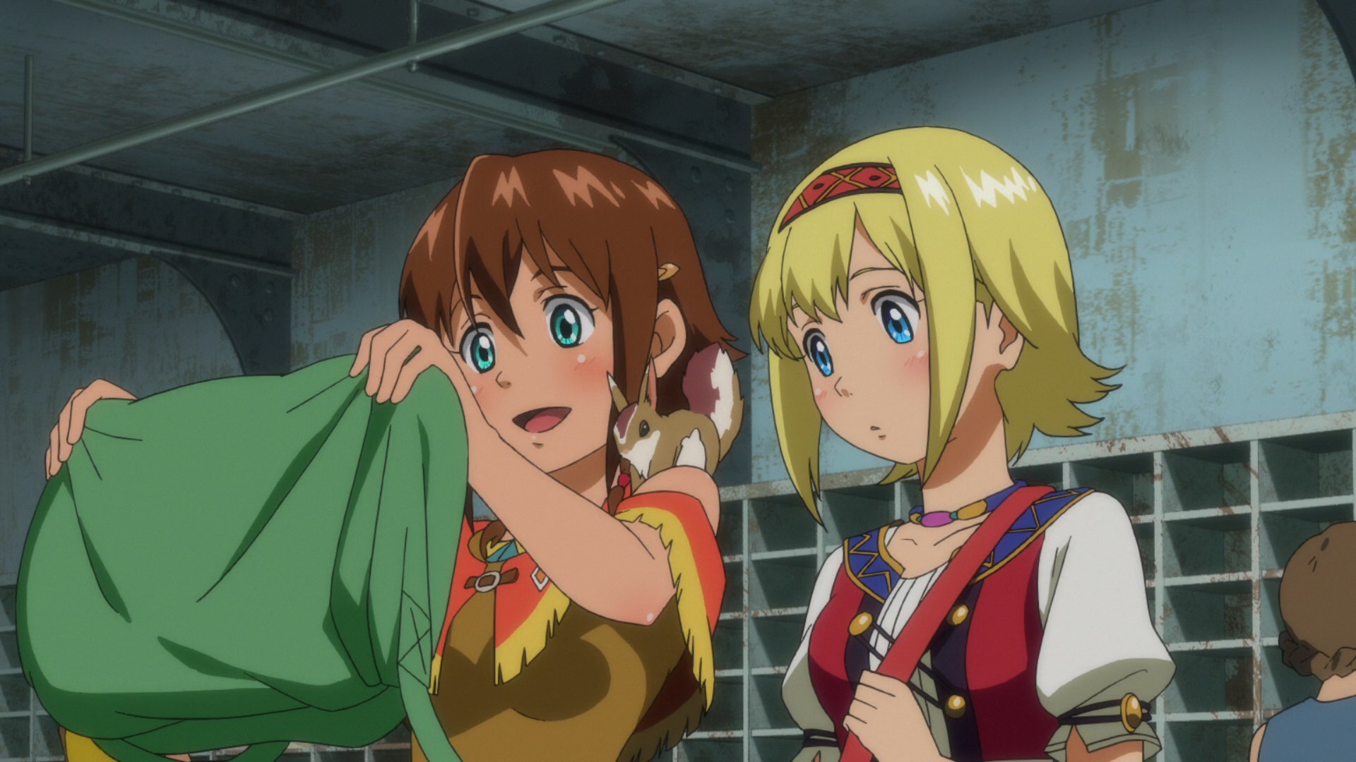 Suisei no Gargantia: Meguru Kouro, Haruka / Аниме