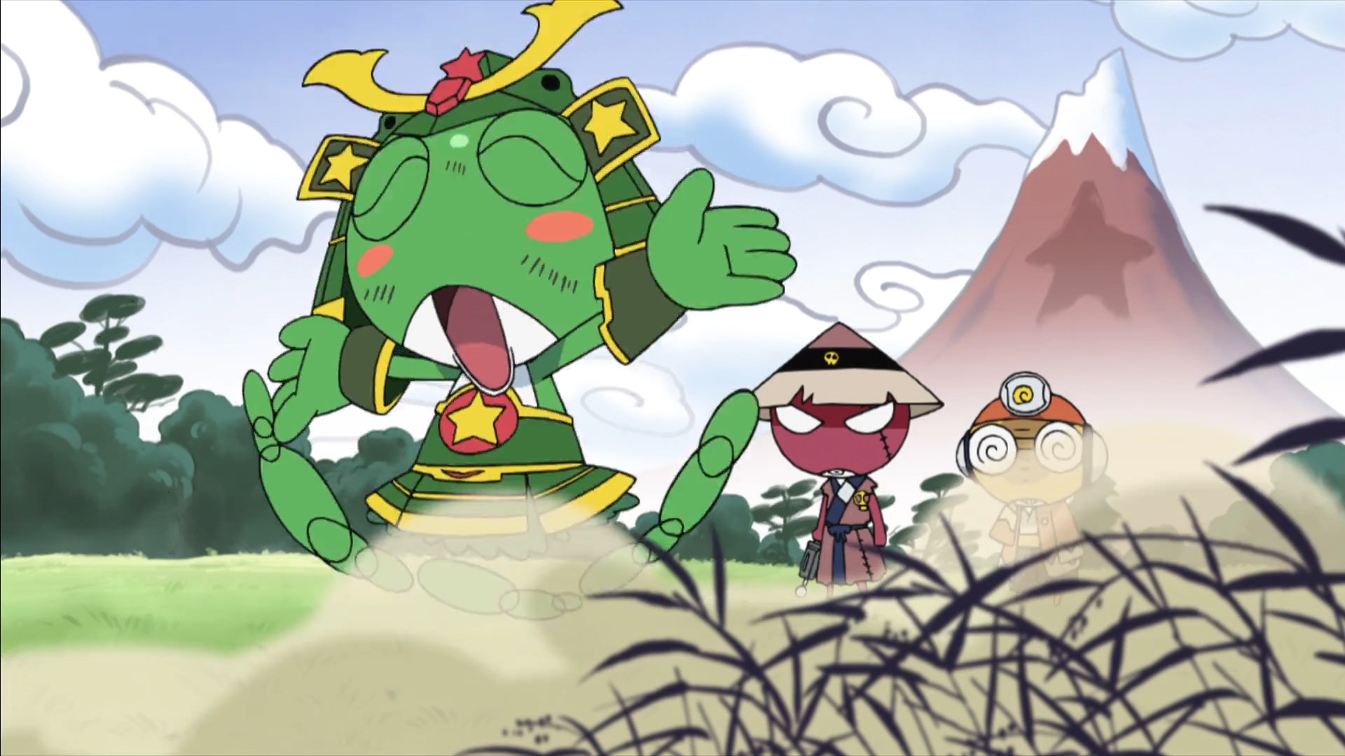 Keroro Gunsou: Mushakero Ohirome Sengoku Ranstar Dai Battle / Аниме