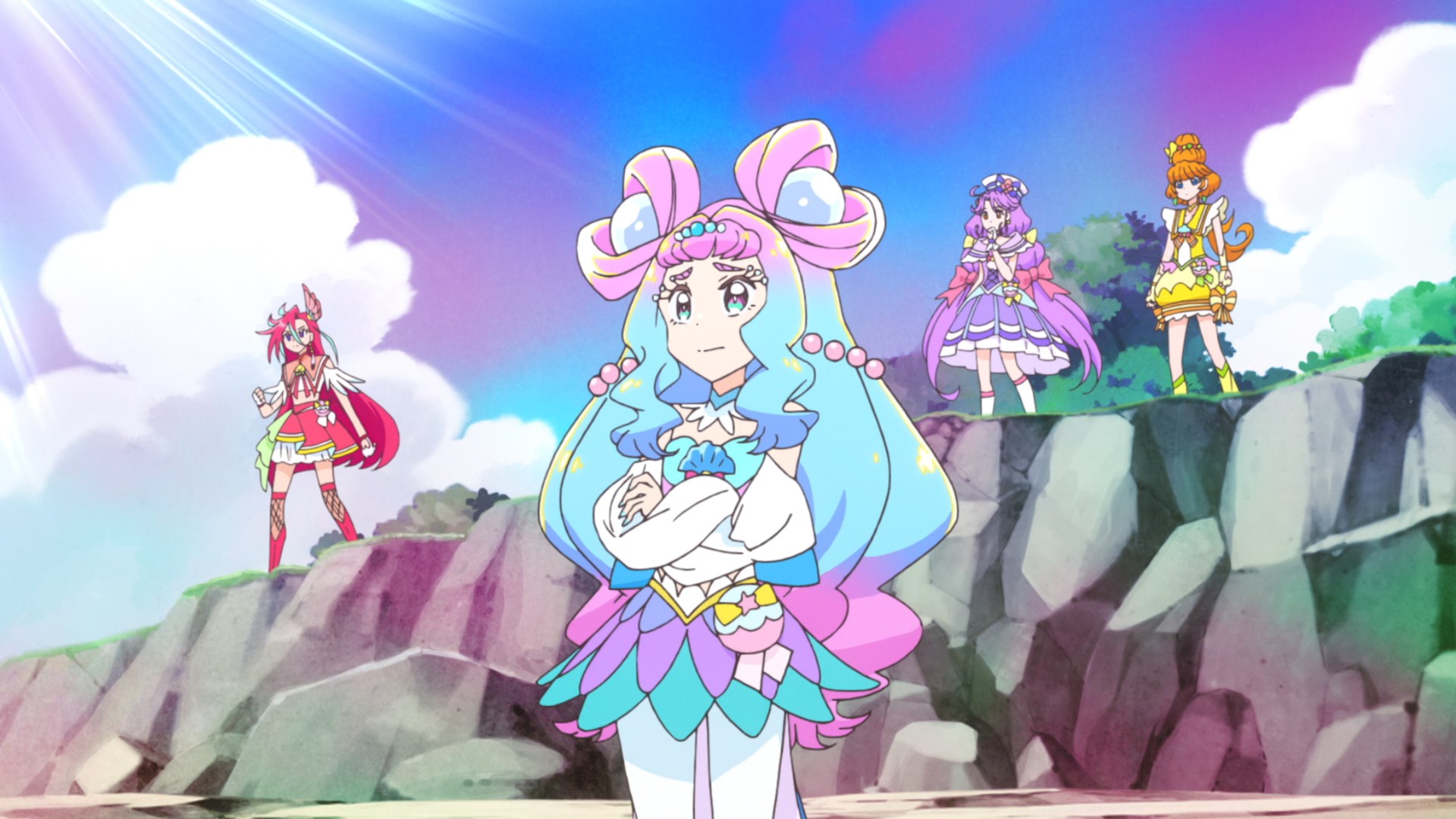 Tropical-Rouge! Precure Movie: Yuki no Princess to Kiseki no Yubiwa! / Аниме