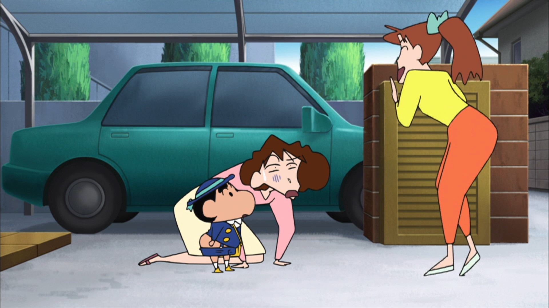 Crayon Shin-chan Movie 14: Densetsu wo Yobu Odore! Amigo! / Аниме