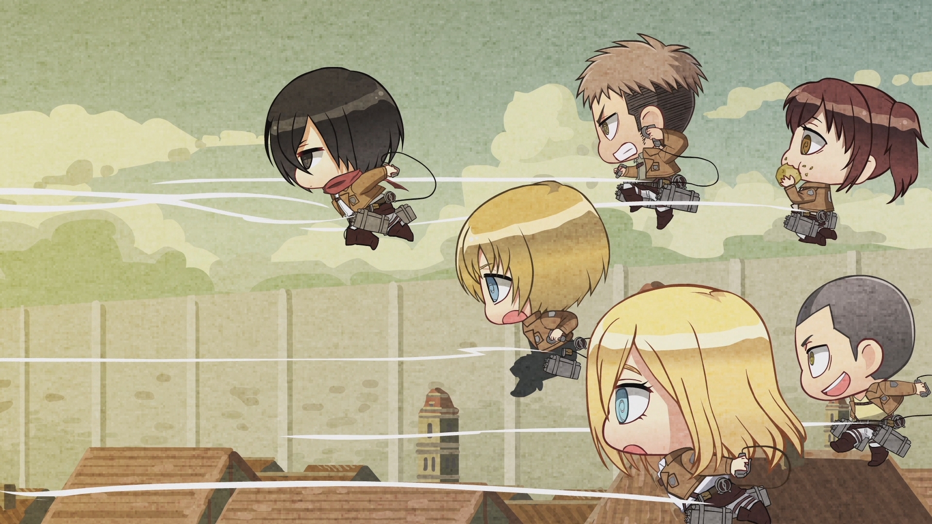 Shingeki no Kyojin Season 3 Specials / Аниме