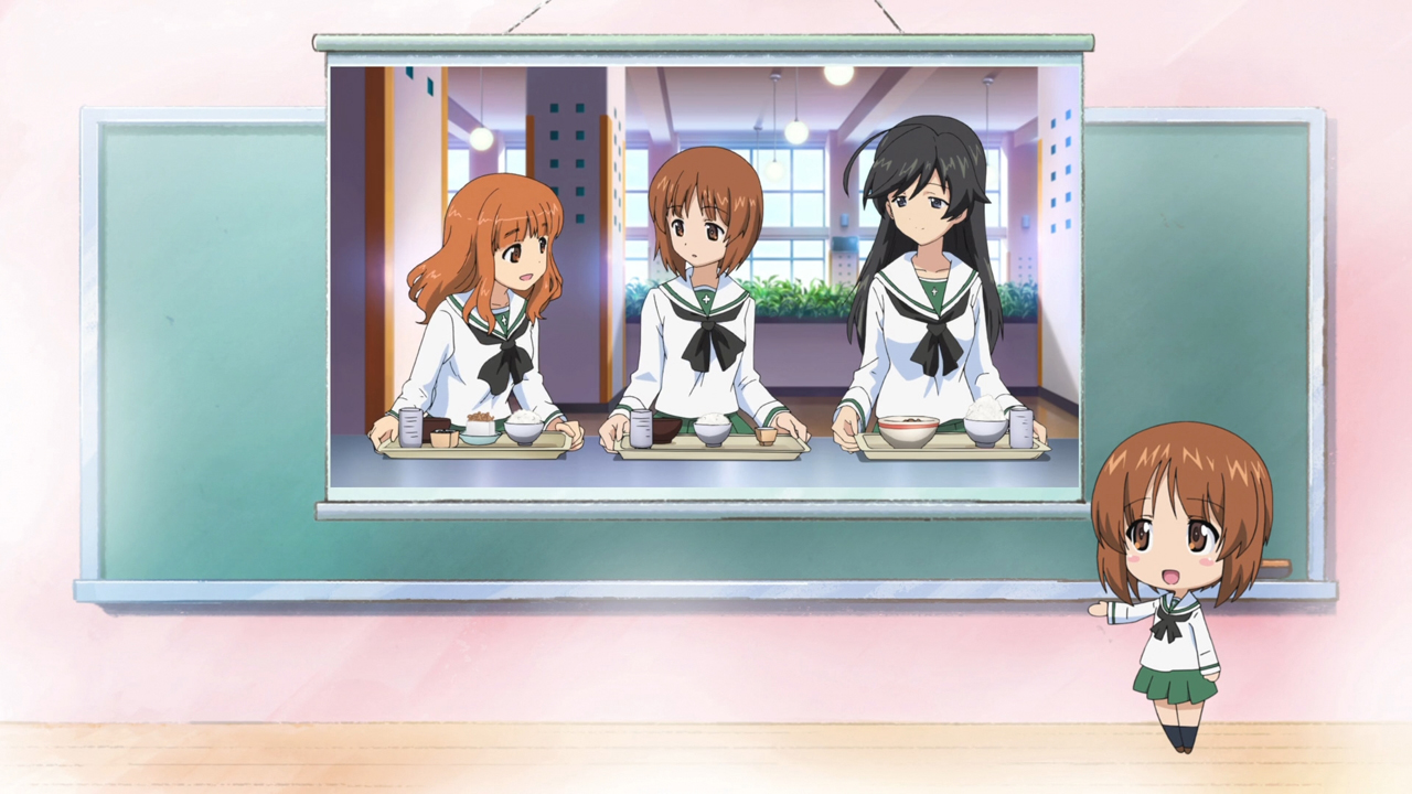 Girls & Panzer Movie: 3-pun Chotto de Wakaru!! Girls & Panzer / Аниме