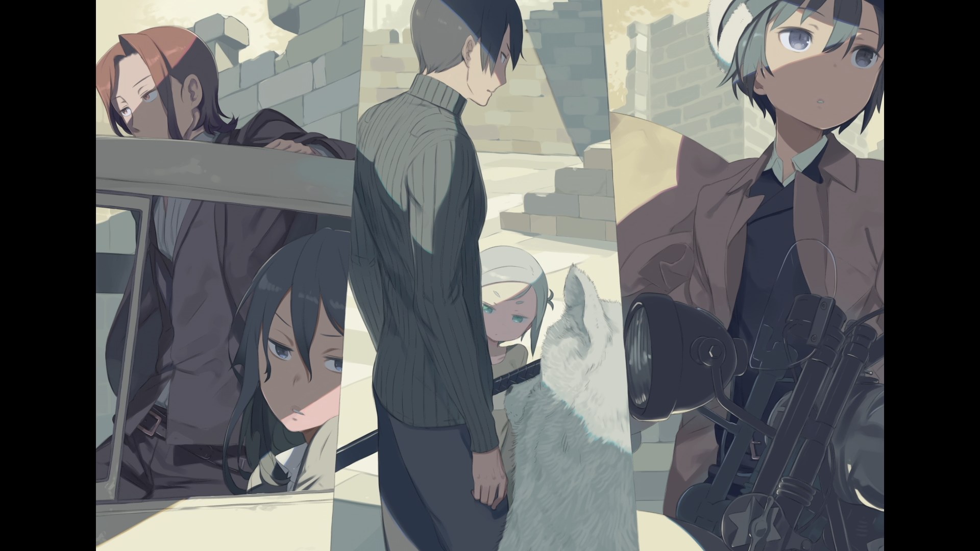 Kino no Tabi: The Beautiful World - The Animated Series - Haikyo no Kuni -  On Your Way / Аниме