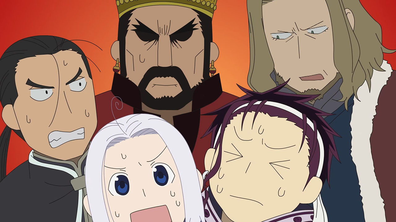 Arslan Senki (TV): Fuujin Ranbu - Arsen 4-koma Gekijou / Аниме