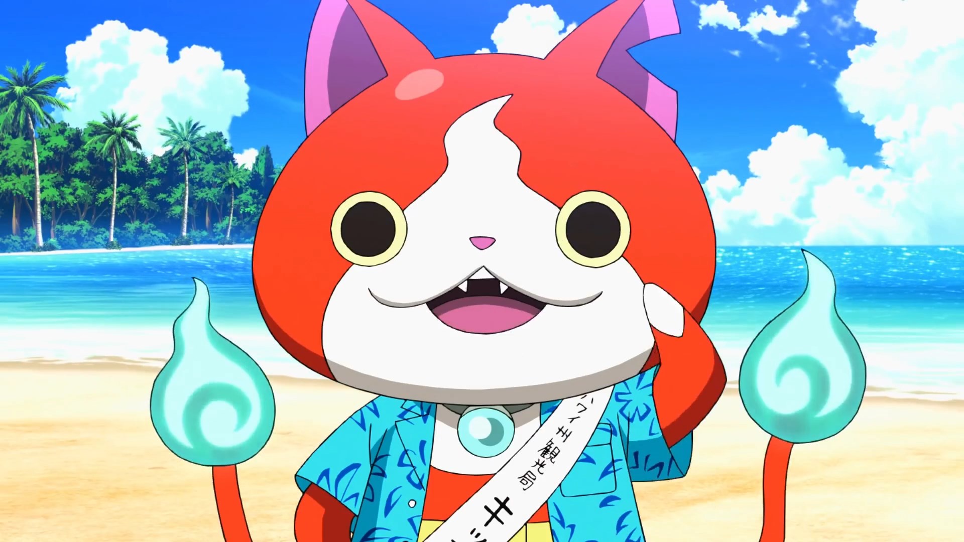 Aloha! Youkai Watch: Rakuen Hawaii de Geragerapou!! / Аниме