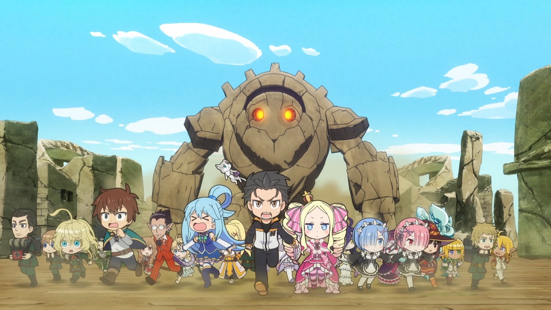 Isekai Quartet Movie: Another World / Аниме