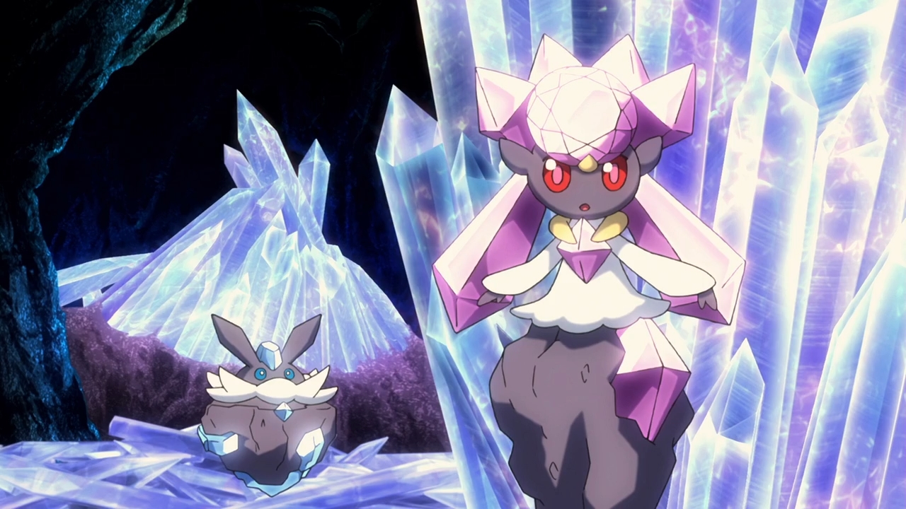 Pokemon Movie 17: Hakai no Mayu to Diancie / Аниме