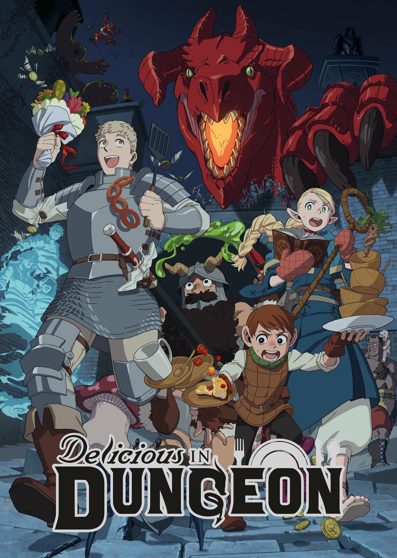 Дата премьеры и подробности к аниме «Dungeon Meshi» / Новости / Форум  Шикимори