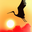Synthwave Stork