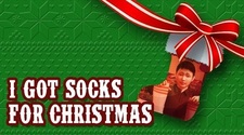 У меня есть носки на Рождество